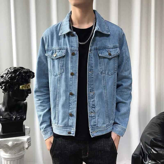 Ice Blue Denim Jacket