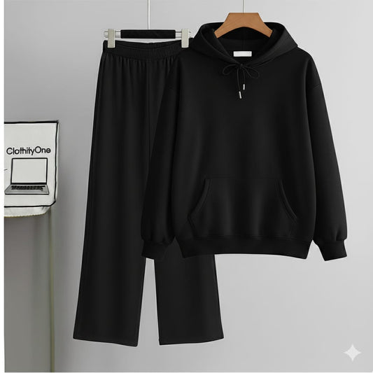 Black Hoodie & Black Flapper Combo