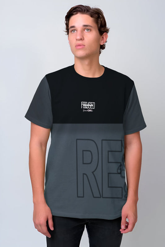 Focused tees for men | Black