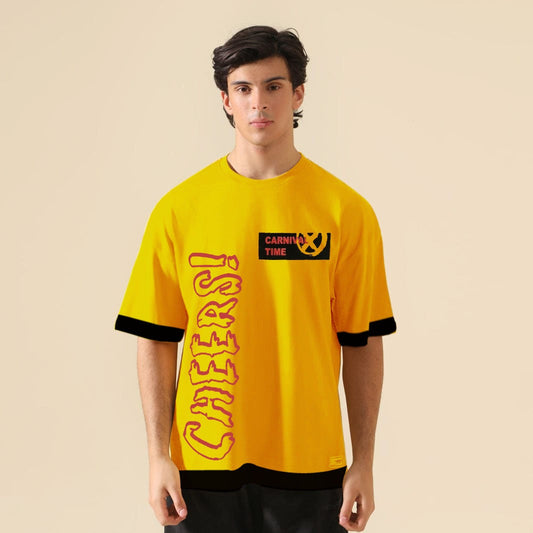 Oversized Tess for men | Yellow