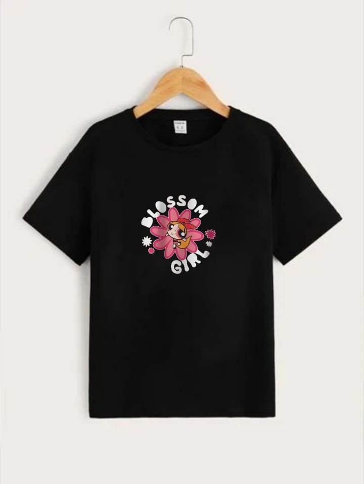Oversized tee for women | Black