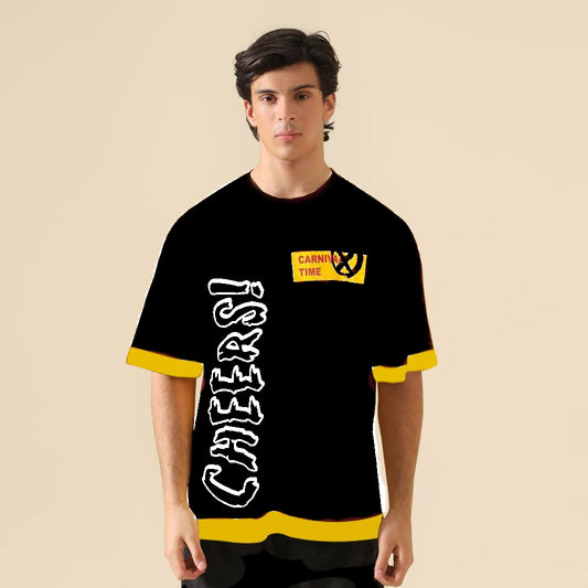 Oversized Tees for men | Black
