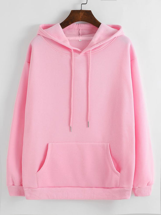 Plain Baby Pink Hoodie