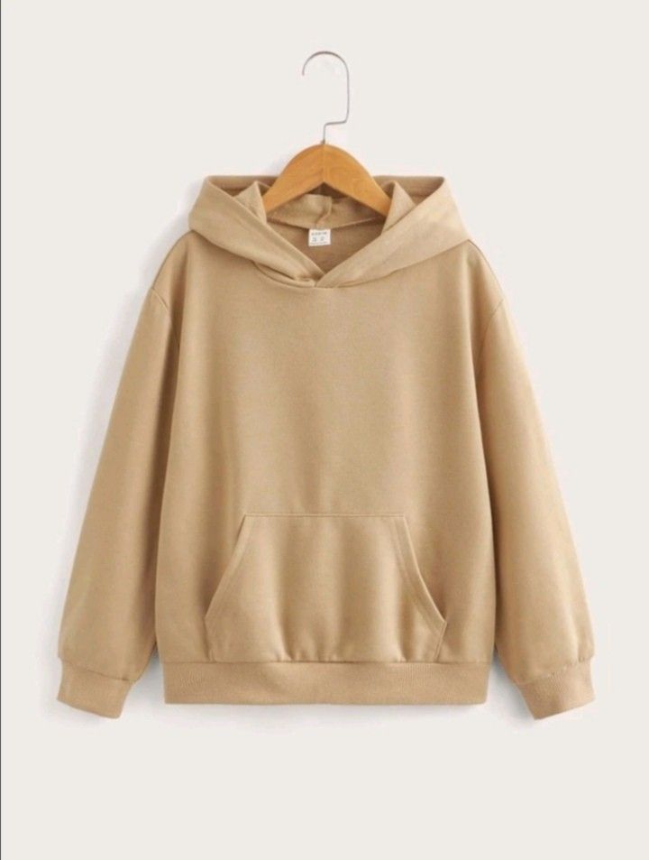Plain Beige Hoodie