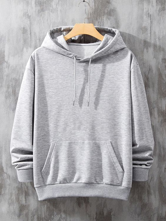 Plain Light Grey Hoodie