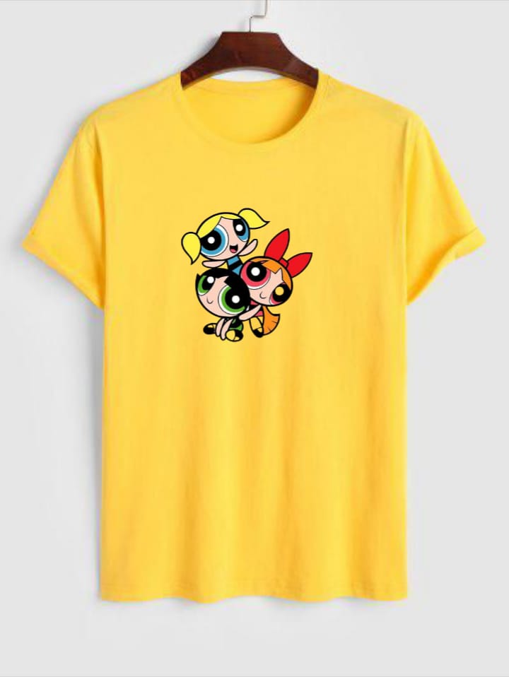 Oversized tee for women | Yellow